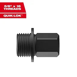 Milwaukee Pack de 5 adaptateurs à gros filetage pour arbres QUIK-LOK™ 49-56-7571
