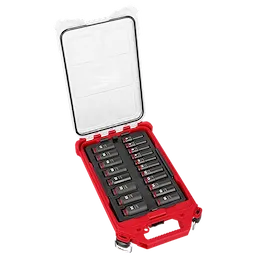 Milwaukee Ensemble de douilles SHOCKWAVE Impact Duty™ 3/8” Dr 19 pièces MM PACKOUT 49-66-6801