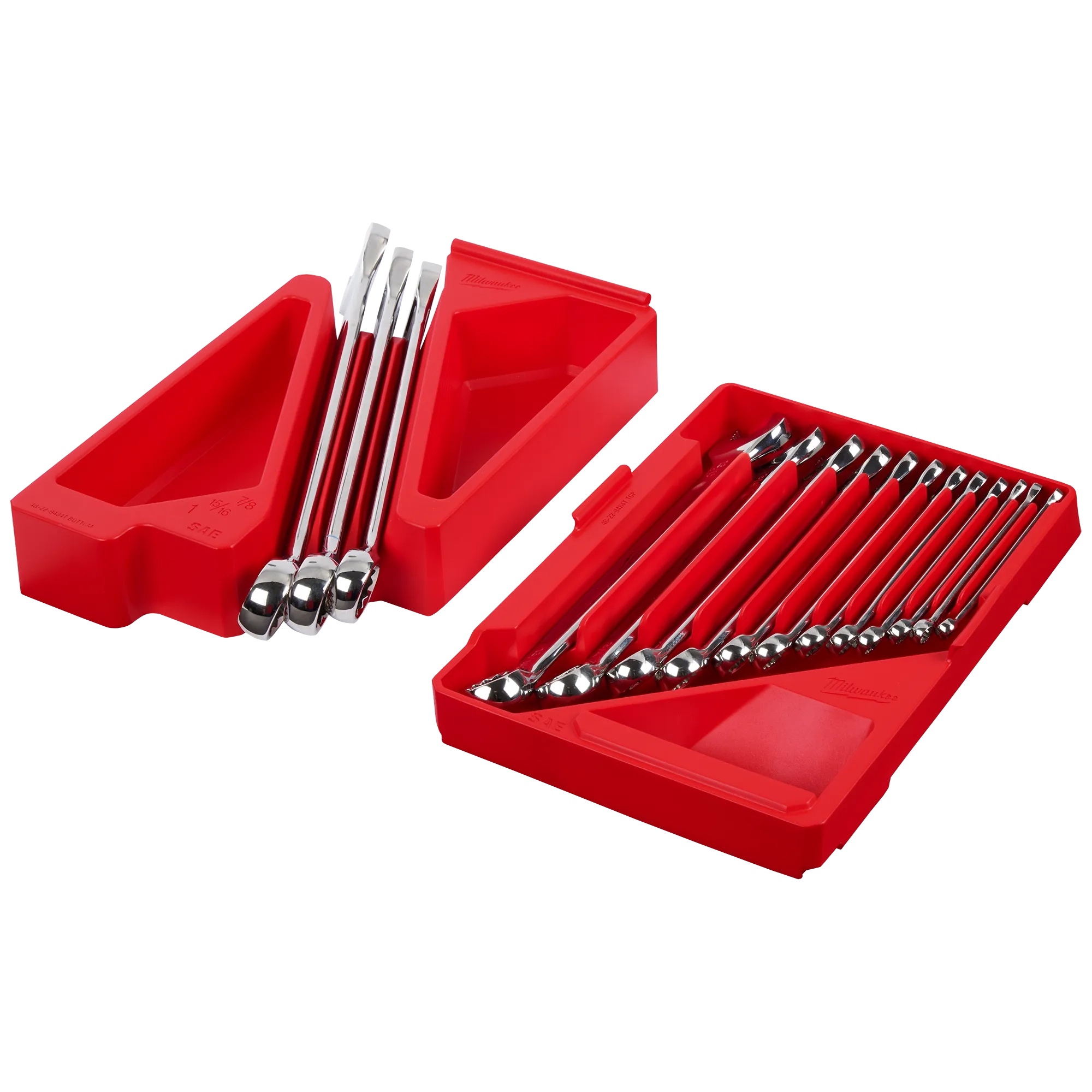 Milwaukee Plateaux pour clés à douilles combinées SAE 15 pièces 48-22-9484T