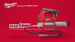 Milwaukee Pistolet à graisse sans fil M12™ 2446-20 LITHIUM‑ION (outil seul) 2446-20