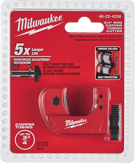 Milwaukee Coupe-tube en cuivre mini 3/4 po 48-22-4258