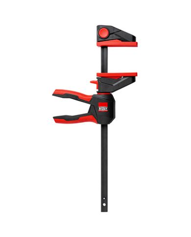 Bessey Serre-joints à gâchette, serre-joints à barre utilisables d'une seule main avec poignée rotative à 360°, 12po EHKL360-12