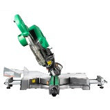 Metabo Scie à onglet à double biseau coulissante 10 po avec pointeur laser | Metabo HPT C10FSHS C10FSHS