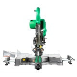 Metabo Scie à onglet à double biseau coulissante 10 po avec pointeur laser | Metabo HPT C10FSHS C10FSHS