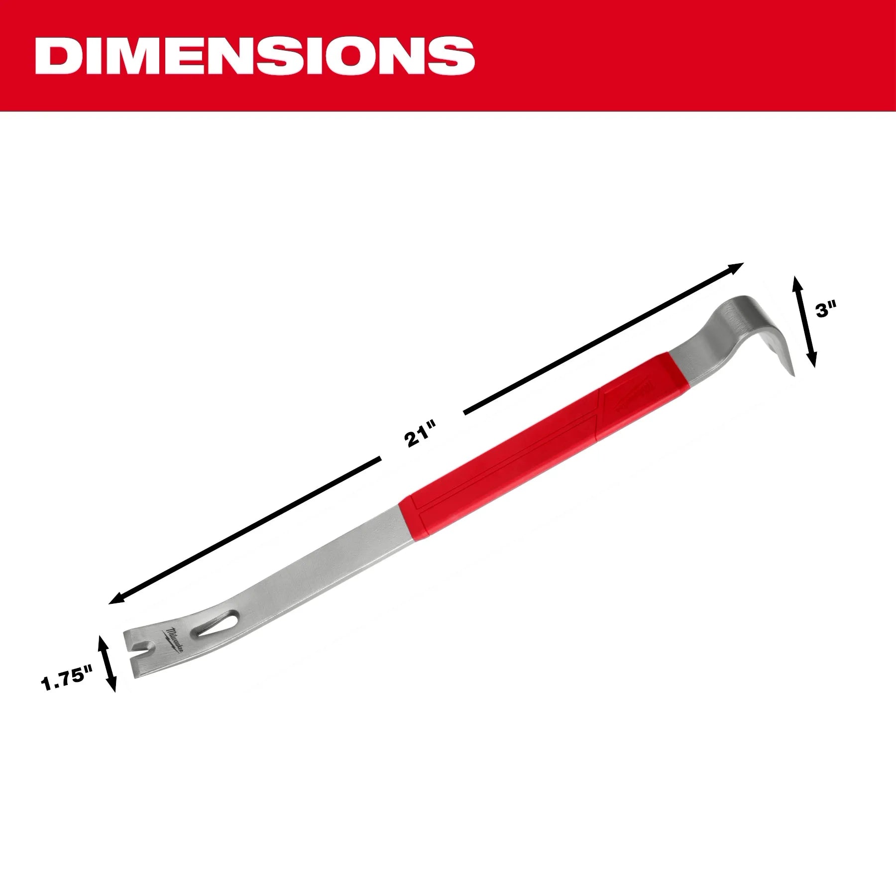 Milwaukee Pied-de-biche 21" 48-22-9042