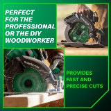 Metabo HPT Scie circulaire 7‑1/4" 36 V MultiVolt™ avec technologie Torque Boost (corps d'outil uniquement) | Metabo HPT C3607DBQ4 C3607DBQ4