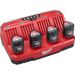 Milwaukee Chargeur séquentiel à quatre baies M12™ 48-59-1204