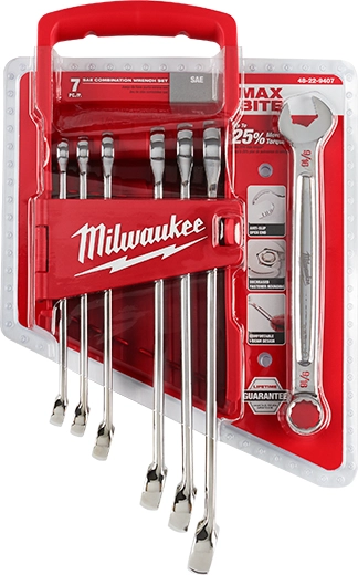 Milwaukee Set de clés mixtes 7 pièces - SAE 48-22-9407
