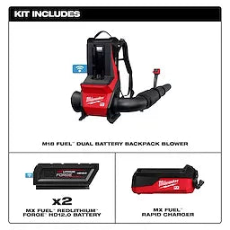 Milwaukee Kit de souffleur à dos MX FUEL™ MXF600-2HD