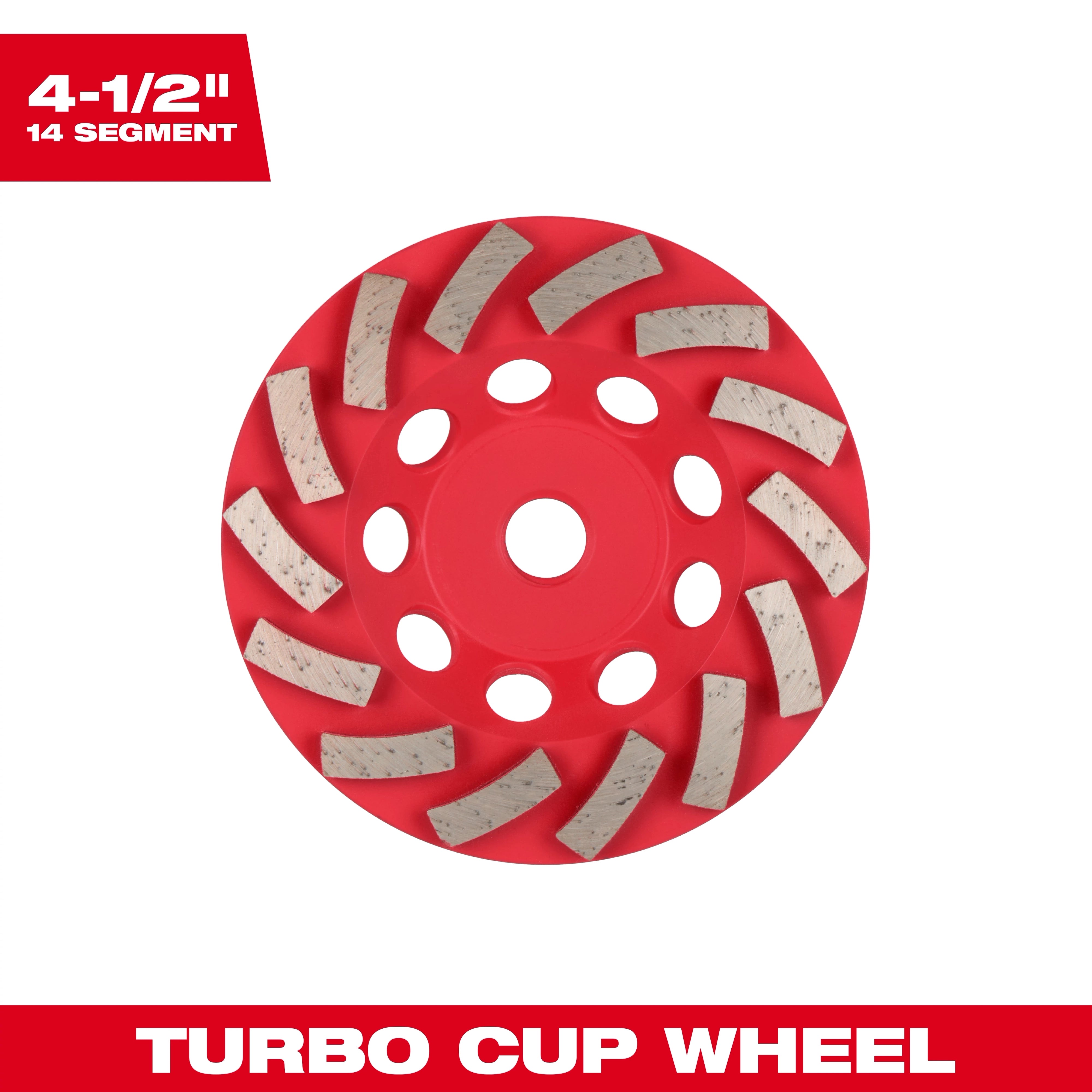 Milwaukee Roue à cup diamant DIAMOND MAX™ Turbo 49-93-7796