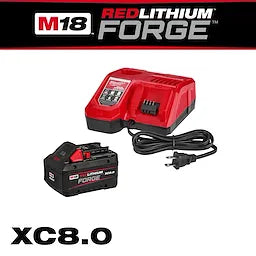 Milwaukee M18™ REDLITHIUM™ FORGE™ XC8.0 Starter Kit 48-59-1881