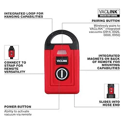 Milwaukee Télécommande sans fil de contrôle de poussière VACLINK™ 0952-20