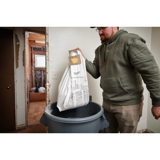 Milwaukee Sacs à poussière en polaire (5 pièces) - 12 gallons 49-90-1999