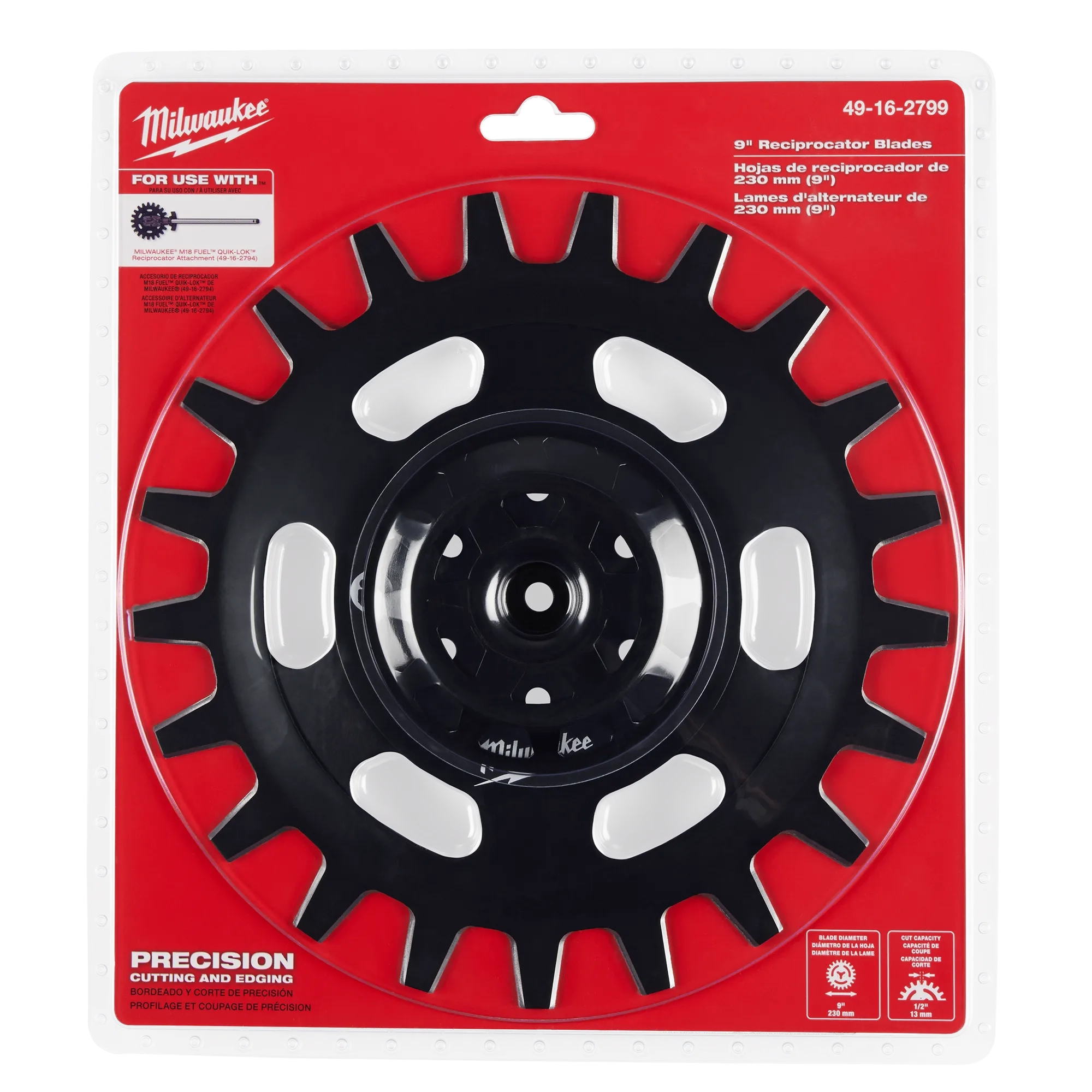 Milwaukee Lames Reciprocator 9" 49-16-2799