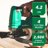 Metabo HPT Scie sauteuse sans fil 18 V (corps d'outil uniquement) | Metabo HPT CJ18DAQ4 CJ18DAQ4