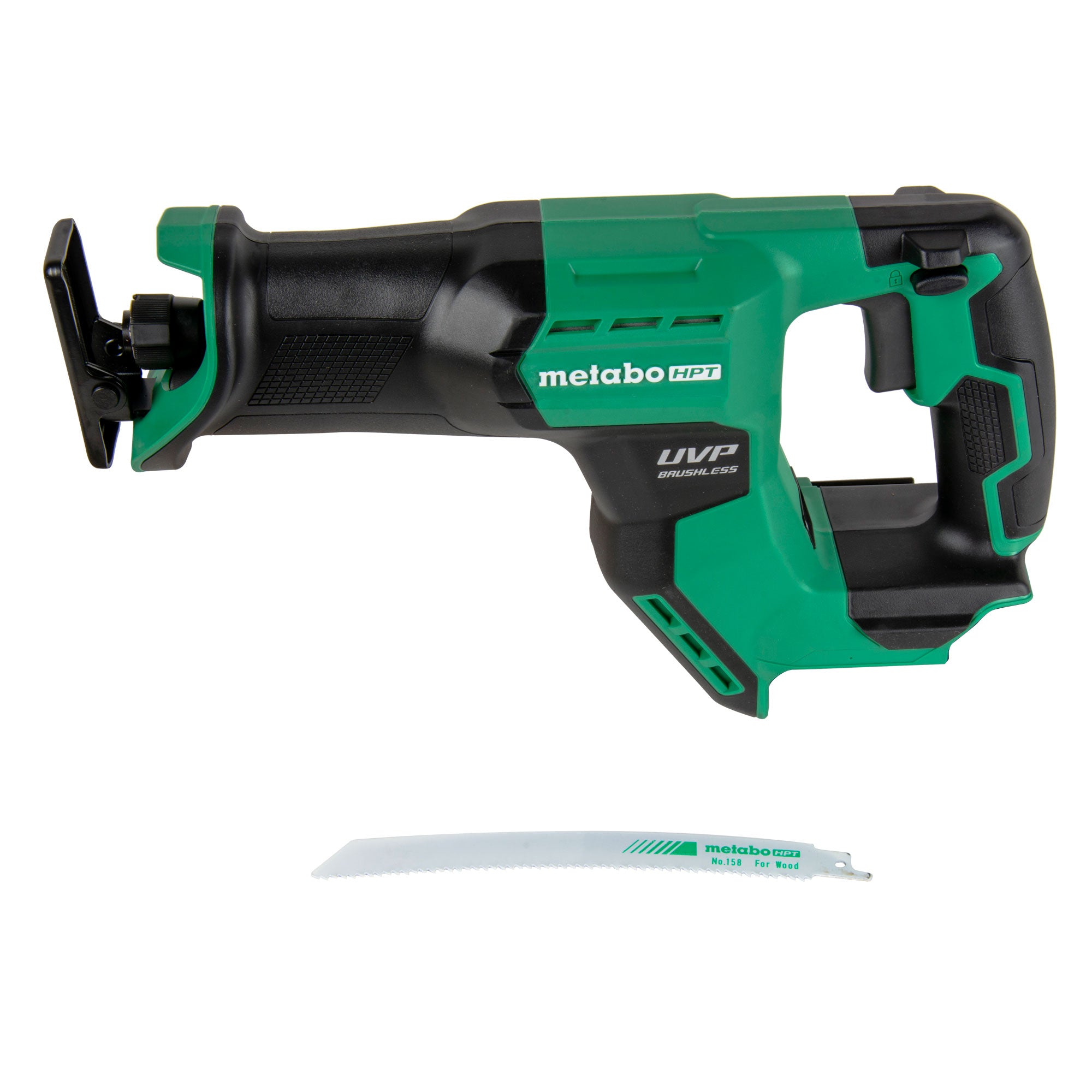 Metabo HPT Scie sabre compacte sans fil 18 V MultiVolt™ (corps d'outil uniquement) | Metabo HPT CR18DMAQ4 CR18DMAQ4