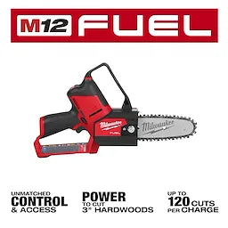 Milwaukee Scie d'élagage M12 FUEL™ HATCHET™ 6" (outil seul) 2527-20