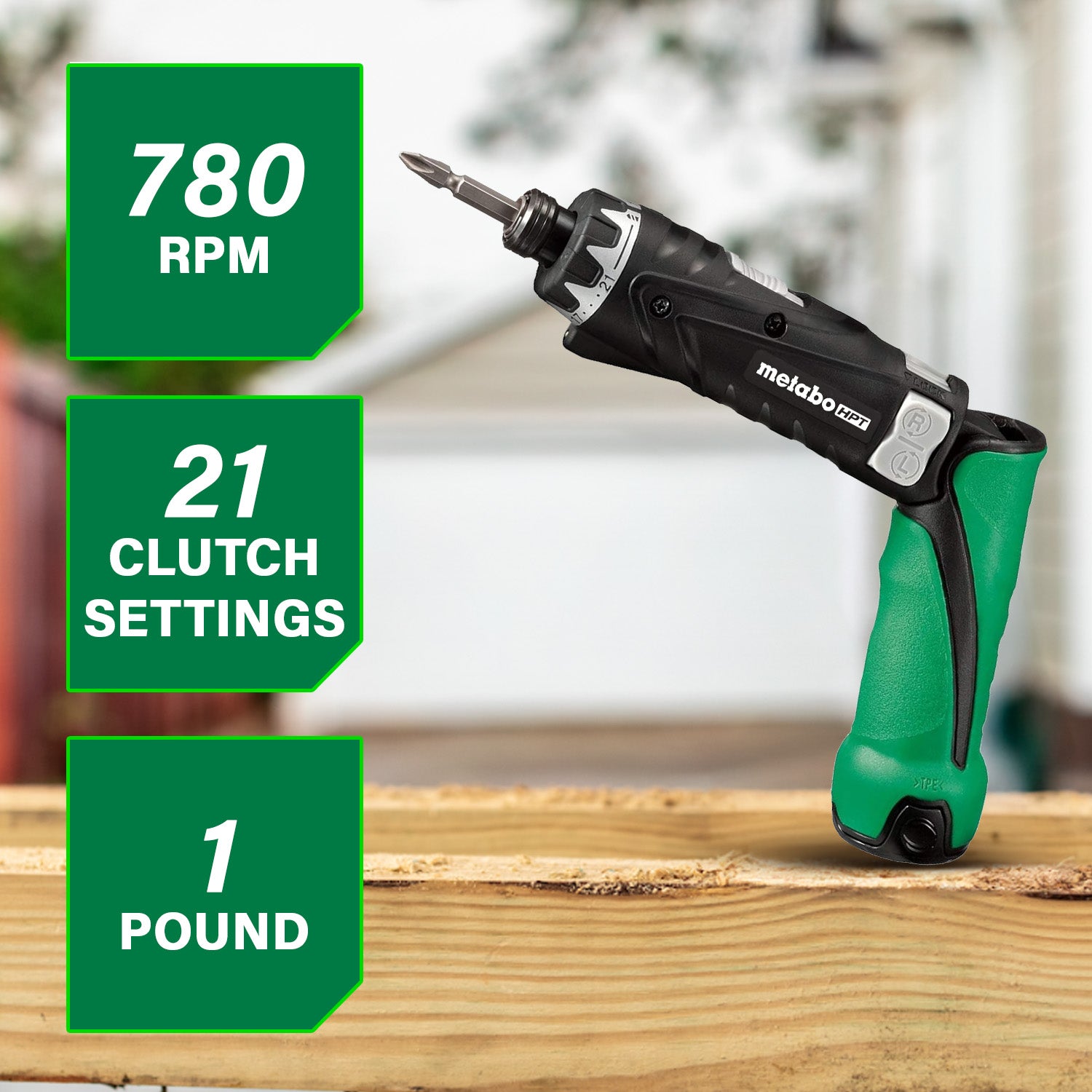 Metabo HPT Tournevis sans fil 3,6 V Lithium‑ion 1,5 Ah | Metabo HPT DB3DL2 DB3DL2
