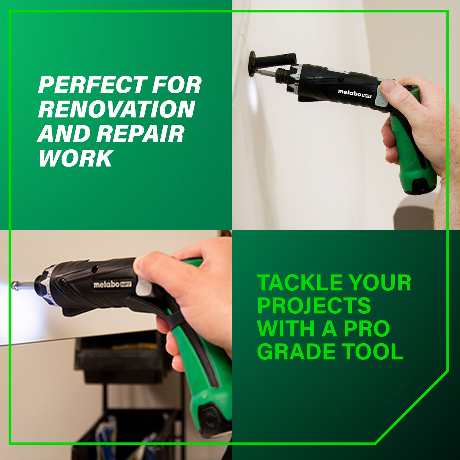Metabo HPT Tournevis sans fil 3,6 V Lithium‑ion 1,5 Ah | Metabo HPT DB3DL2 DB3DL2