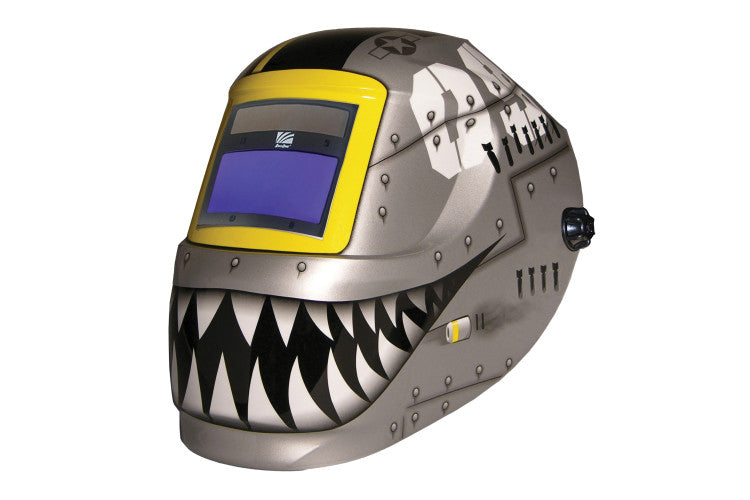 Casque de soudage ArcOne Carrera « Fighting Tiger » avec filtre à assombrissement automatique 4500V — 4500V-0171