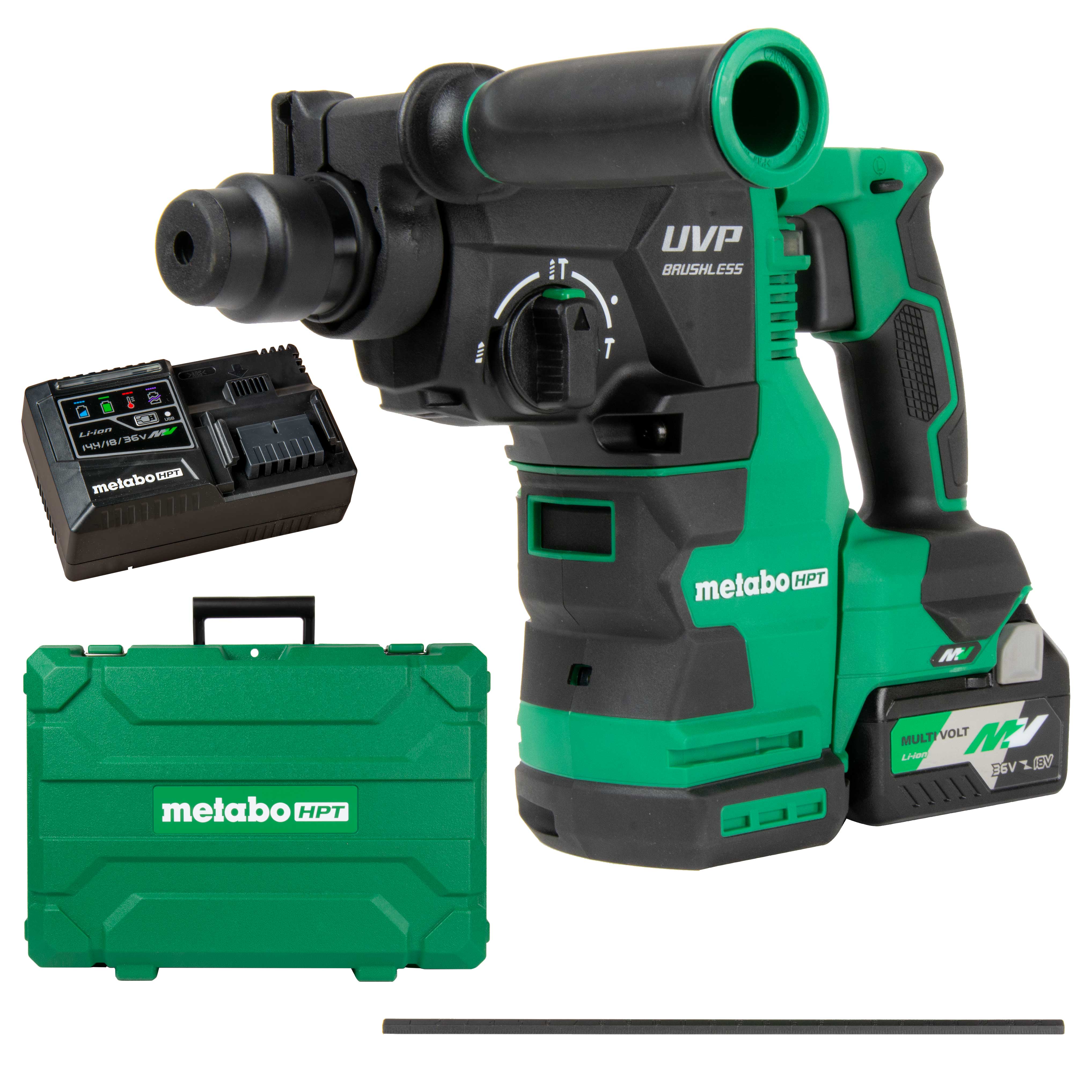 Metabo HPT Marteau perforateur rotatif 36 V MultiVolt™ 1-1/8" SDS Plus avec UVP | Metabo HPT DH3628DA DH3628DA