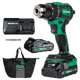 Metabo Metabo HPT DS18DEX – Kit de perceuse/visseuse sans fil 1/2" 18 V MultiVolt™ à moteur brushless (2 × 2,0 Ah) DS18DEX