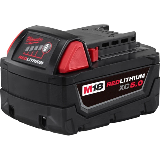 Milwaukee Pack de deux batteries à capacité étendue M18™ REDLITHIUM™ XC5.0 48-11-1852