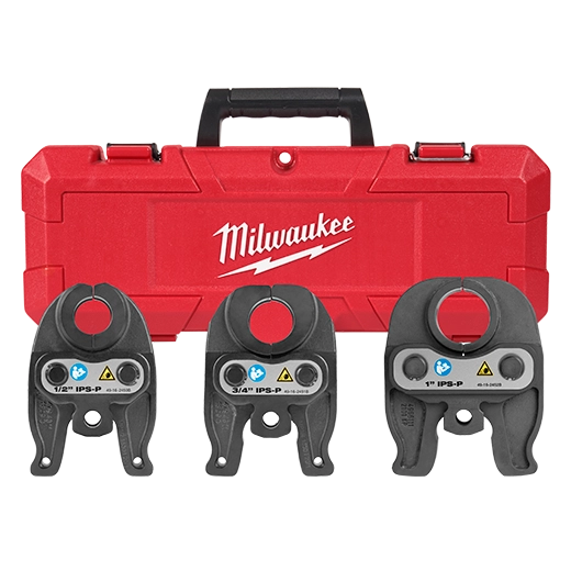 Milwaukee Kit de mâchoires de pressage IPS-P 1/2"-1" pour outils de pressage M12™ FORCE LOGIC™ 49-16-2496