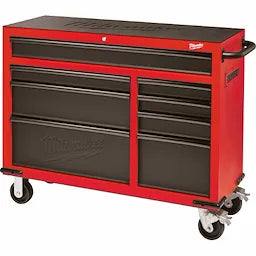 Milwaukee Armoire de rangement en acier à roulettes 46" 8 tiroirs 48-22-8520