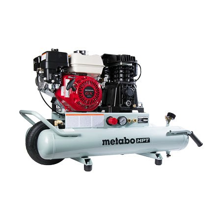 Metabo HPT 8-Gallon Gas Powered Wheelbarrow Air Compressor EC2610E