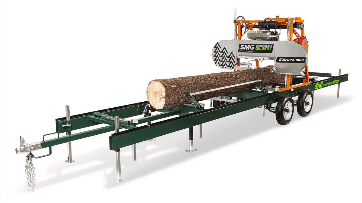 SMG Scierie Mobile EUROPA 1000 avec Moteur Kohler 26.5HP 10080