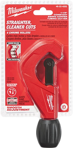 Milwaukee Coupe-tube en cuivre à balancement constant 1-1/2\" 48-22-4252
