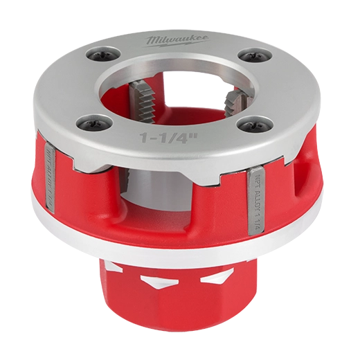 Milwaukee Milwaukee Compact ALLOY NPT Têtes de Matrice en Aluminium Forgé pour Filetage de Tuyau Portable 48-36-1309