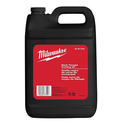 Milwaukee Huile de coupe à filetage sombre 49-08-5100