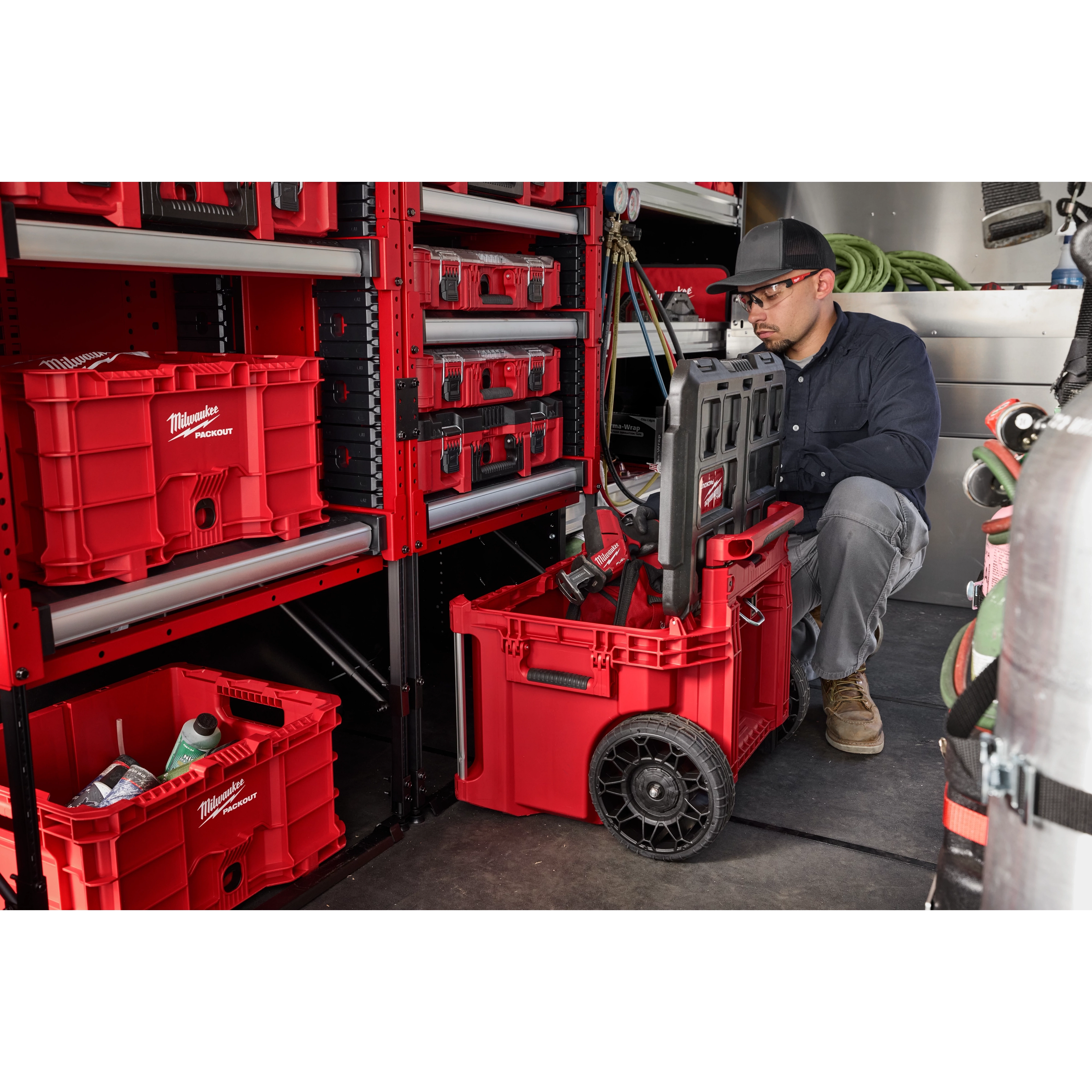 Milwaukee Cadre de rack PACKOUT™ 48-21-8010