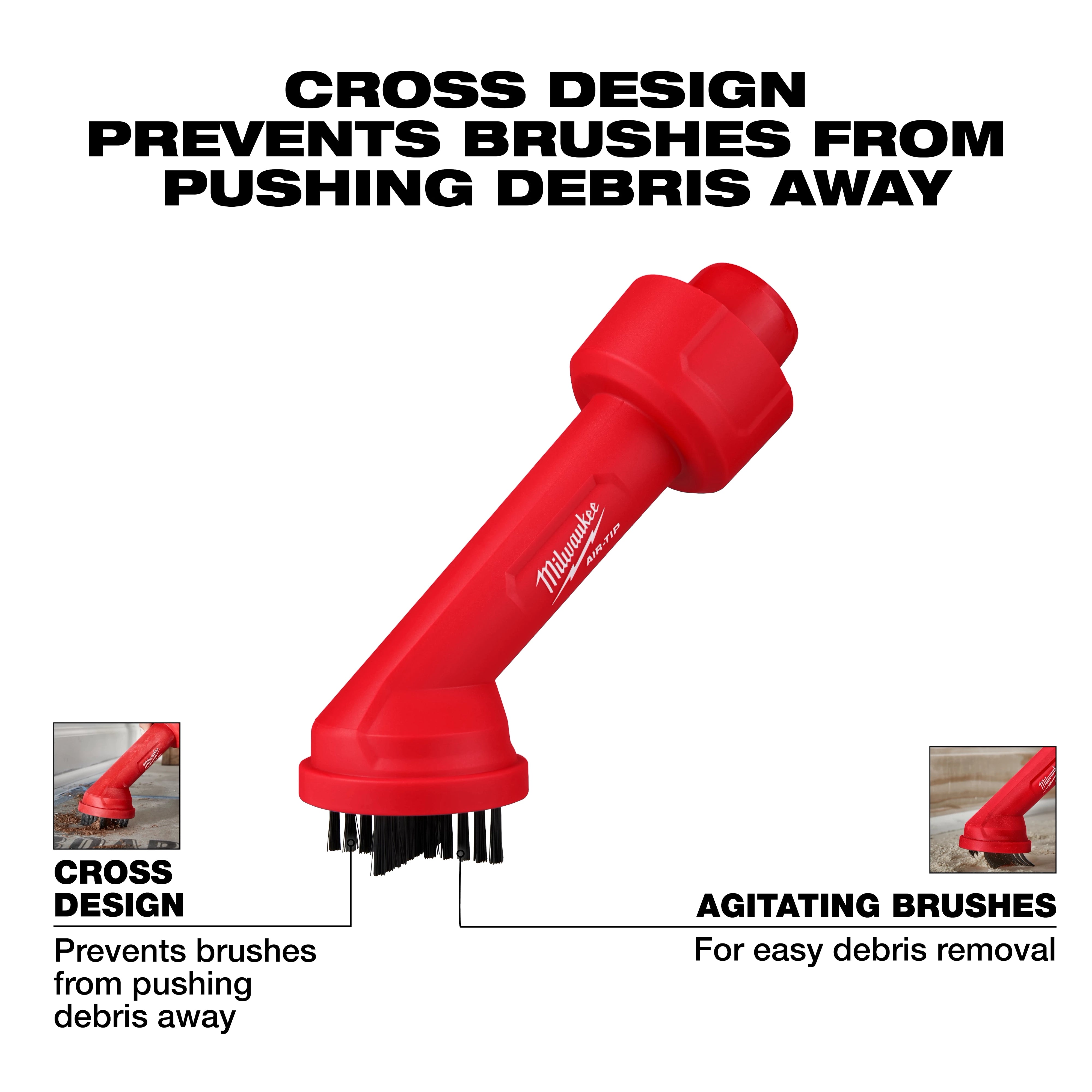 Milwaukee Outil brosse croisée AIR-TIP™ 49-90-2035