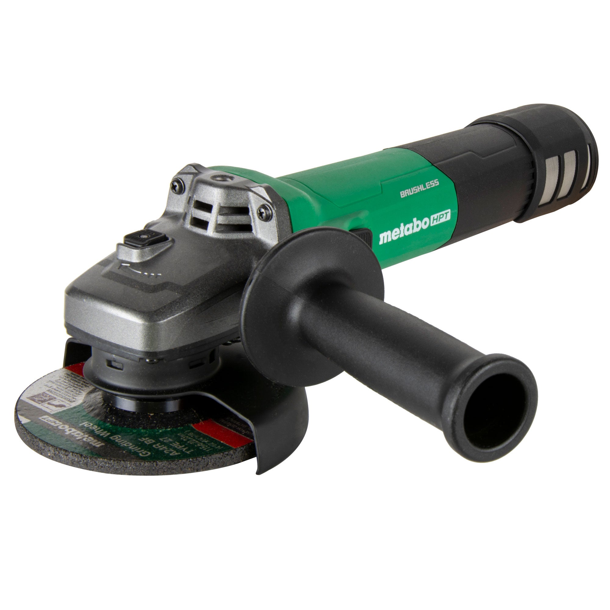 Metabo HPT 4-1/2" 12 Amp AC Brushless Variable Speed Angle Grinder G12VE2