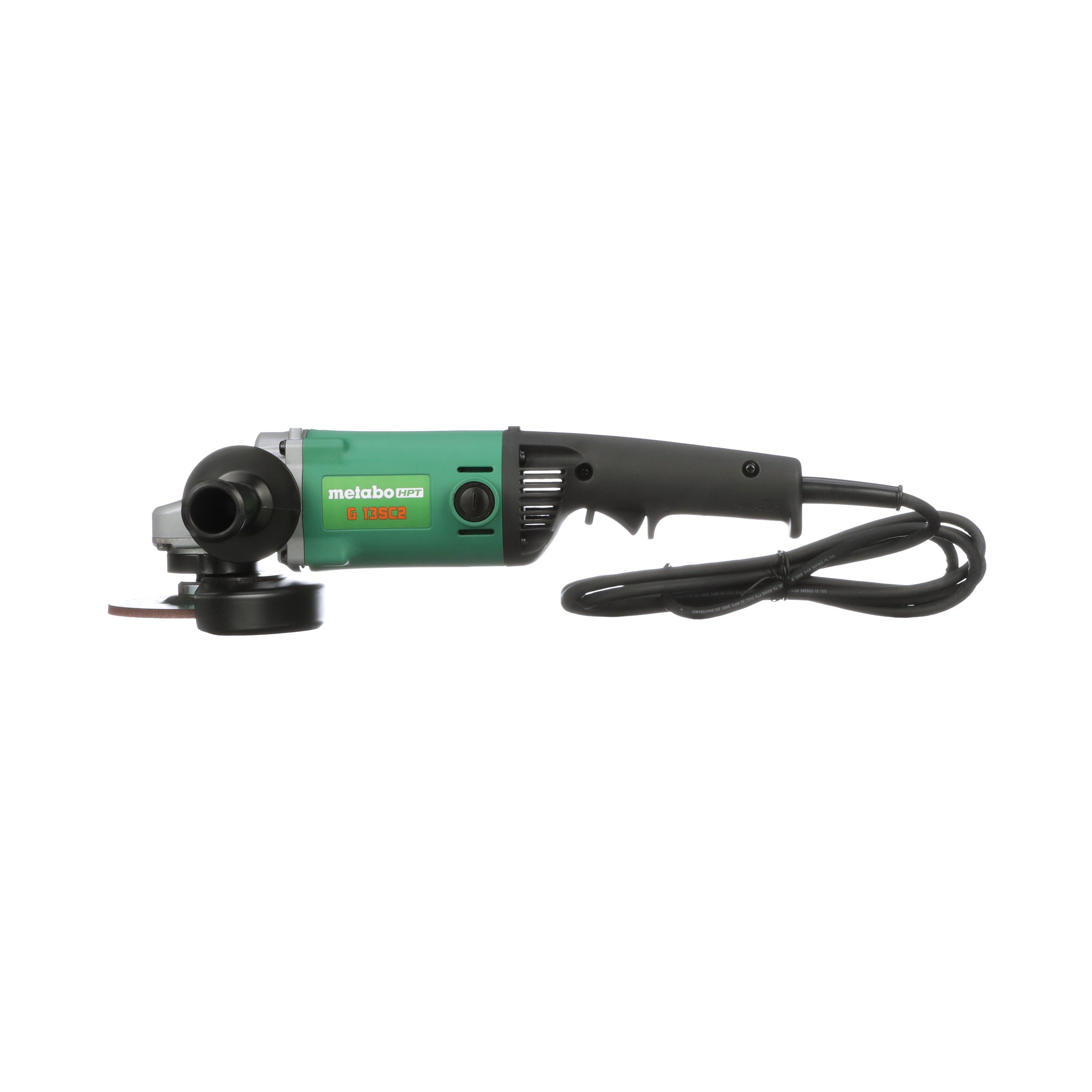 Metabo Meuleuse d'angle 5 pouces avec poignée arrière et déclencheur à verrouillage | Metabo HPT G13SC2 G13SC2