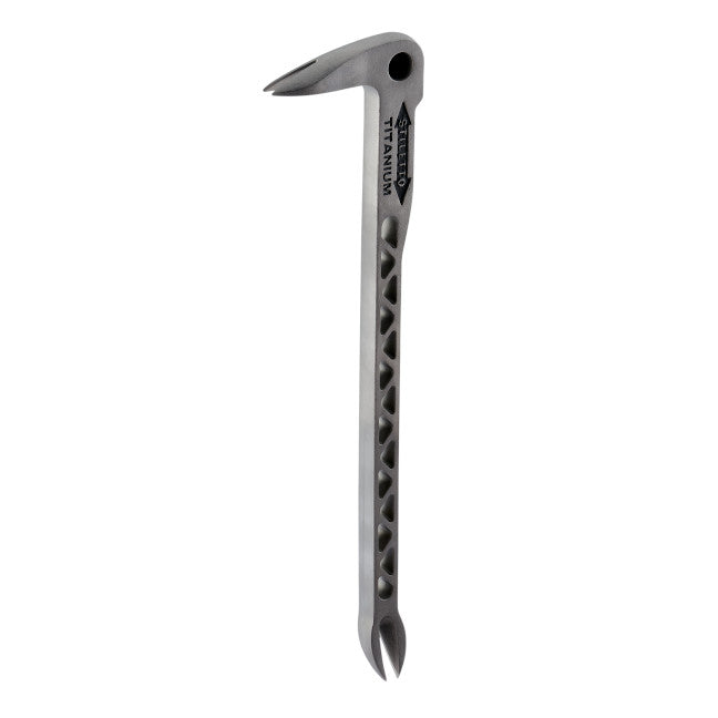 Stiletto Titanium Clawbar Nail Puller with Dimpler 8 oz. 12" TICLW-12