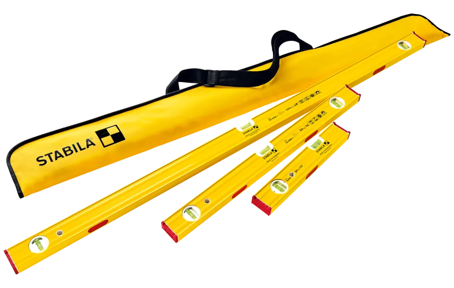Stabila Type 80 ASM PRO SET Spirit Levels 48'' - 24'' - 12'' 29940
