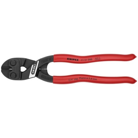Knipex Coupe-boulons compact à effet de levier élevé CoBolt® 8" - Lame crantée 71 31 200 SBA