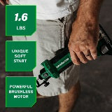 Metabo HPT Outil sans fil de découpe de plaques de plâtre 18V MultiVolt™ (corps d'outil uniquement) | Metabo HPT M18DYAQ4 M18DYAQ4