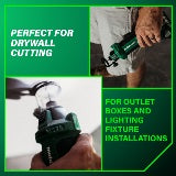 Metabo HPT Outil sans fil de découpe de plaques de plâtre 18V MultiVolt™ (corps d'outil uniquement) | Metabo HPT M18DYAQ4 M18DYAQ4