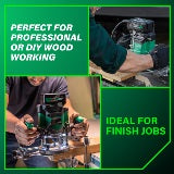 Metabo HPT Défonceuse plongeante sans fil à vitesse variable 36 V | Metabo HPT M3612DA M3612DA