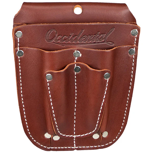 Occidental Leahter Work Forged Belt Caddy OxyRed 5100