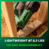Metabo HPT Cloueuse à bande papier 30° 3‑1/2" 18 V MultiVolt sans fil (1×4,0 Ah) | Metabo HPT NR1890DCA NR1890DCA