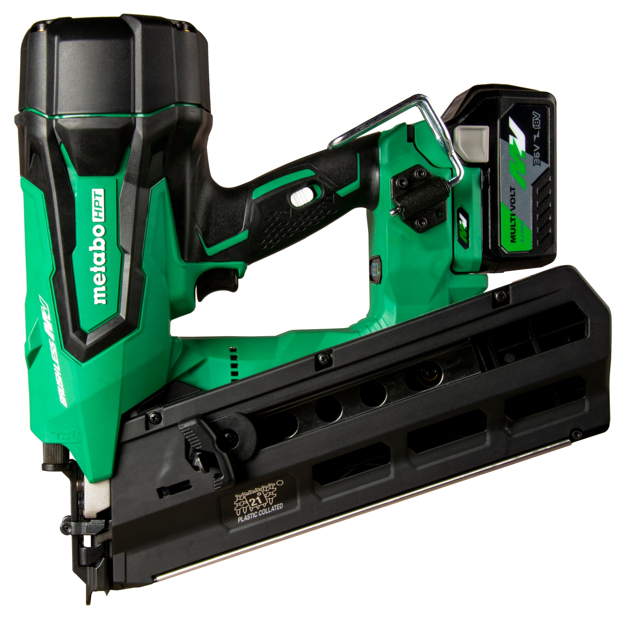 Metabo HPT Cloueuse à bande plastique à 21° 36 V sans fil | Metabo HPT NR3690DR NR3690DR