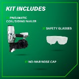Metabo HPT Cloueuse coil 3 pouces pour bardage/charpente légère (contreplaqué) | Metabo HPT NV75A5 NV75A5
