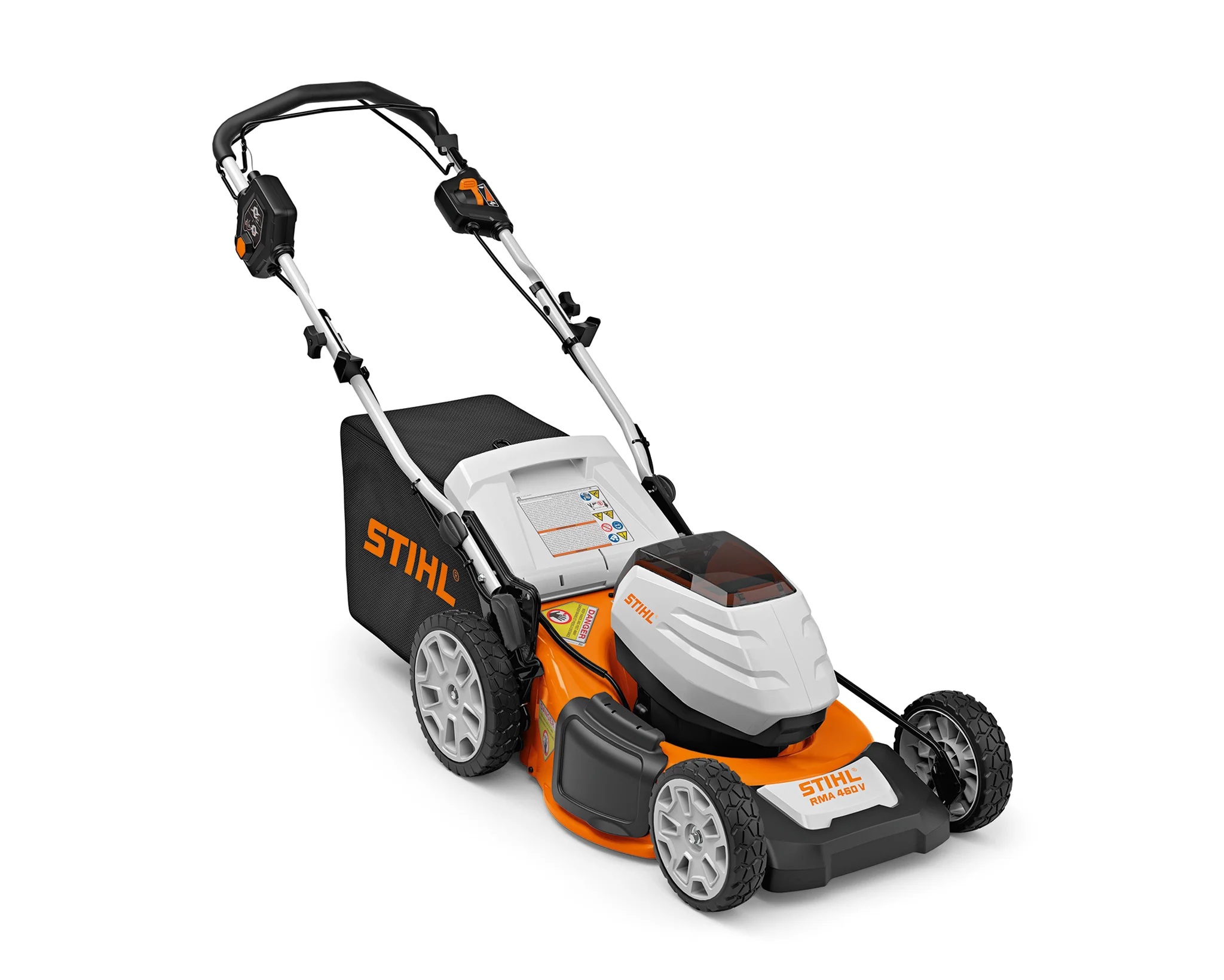 Stihl Tondeuse à gazon autotractée à batterie 18'' Système AK RMA 460 V