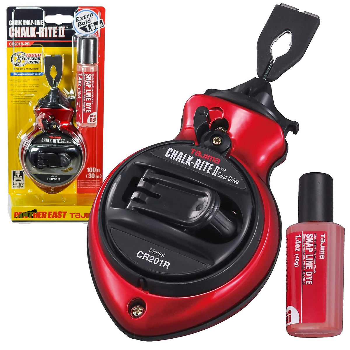 Tajima Chalk-Rite® II Extra Bold metalic red  CR201R-PR